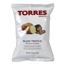 Torres Selecta - Black Truffle Potato Chips 125g