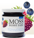 Moss Berry Farm Wild Blueberry & Raspberry Jam 250ml