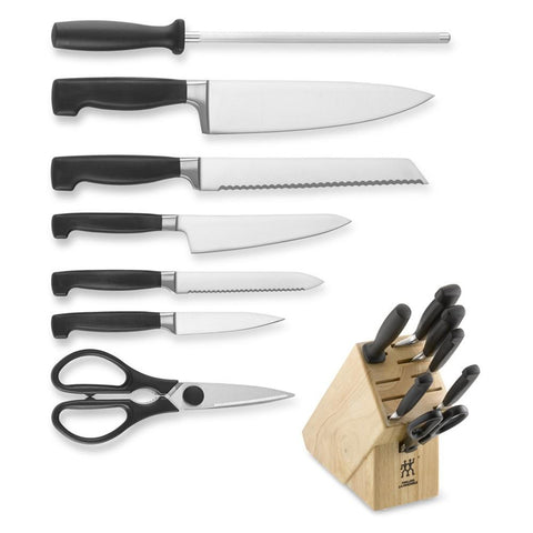 Twin Four Star Knife Block Set - 8pc